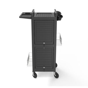 डीलक्स बाल सैलून ट्राली काले धातु सैलून फर्नीचर एल्यूमीनियम आधुनिक चीन मॉल उत्पादों स्कूल बातें सौंदर्य स्कूल उपकरण - Product Image 3