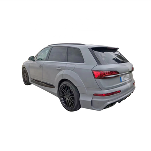 Pour 2016-2019 <span class=keywords><strong>Audi</strong></span> Q7 amélioré kit de carrosserie de style <span class=keywords><strong>ABT</strong></span> ailes larges pare-chocs avant diffuseur arrière jupes latérales becquet de toit sourcil de roue - Product Image 5
