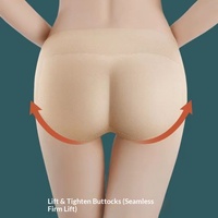 Shorts sculptants sans couture, sous-vêtements magiques rehausseurs de fesses, pantalons push-up pour le fessier, contrôle du ventre, rembourrage améliorant les fesses