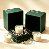 Caja de Regalo de Perfume Personalizada de Lujo Reciclable, Estuche Heaven and Earth para Presentación, Caja de Empaque para Velas Aromáticas y Aceites Esenciales