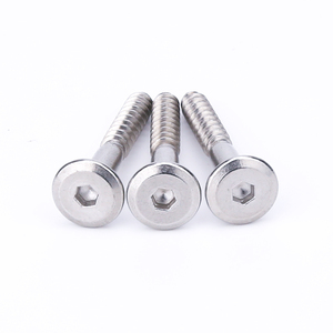 No. 14XL PFA esagono incassato in acciaio inox esagono incassato viti per legno smussate a testa piatta - Product Image 6