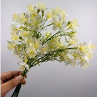 Bouquet de fleurs artificielles style campagne fraîche, décoration de mariage, décoration de table, marguerites artificielles au toucher réel