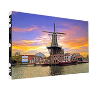 Pantalla LED COB de Pared para Publicidad Interior, Panel de Video LED Mini, Montaje en Pared, P1.25, Juego Completo