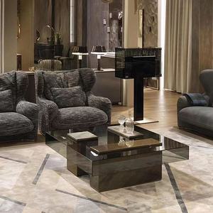 <span class=keywords><strong>Table</strong></span> Basse Moderne <span class=keywords><strong>Sur</strong></span> <span class=keywords><strong>Mesure</strong></span> pour Salon <span class=keywords><strong>en</strong></span> Marbre Naturel avec Plateau <span class=keywords><strong>en</strong></span> <span class=keywords><strong>Verre</strong></span> <span class=keywords><strong>Trempé</strong></span> - Product Image 5