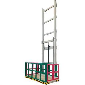 液压重载仓库货物升降垂直货物升降平台货运电梯 - Product Image 3