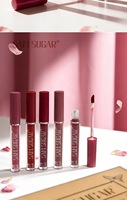 Nouveau produit le plus vendu : Ensemble de gloss à lèvres effet eau, anti-transfert, waterproof, longue tenue, gloss, rouge à lèvres, maquillage