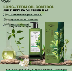 Nouveau Shampoing Bio Lissant et Hydratant pour Cheveux Gras/Anti-Pelliculaire, Formule Anti-Pelliculaire Volumisante et Contrô<span class=keywords><strong>le</strong></span> du Sébum - Product Image 2