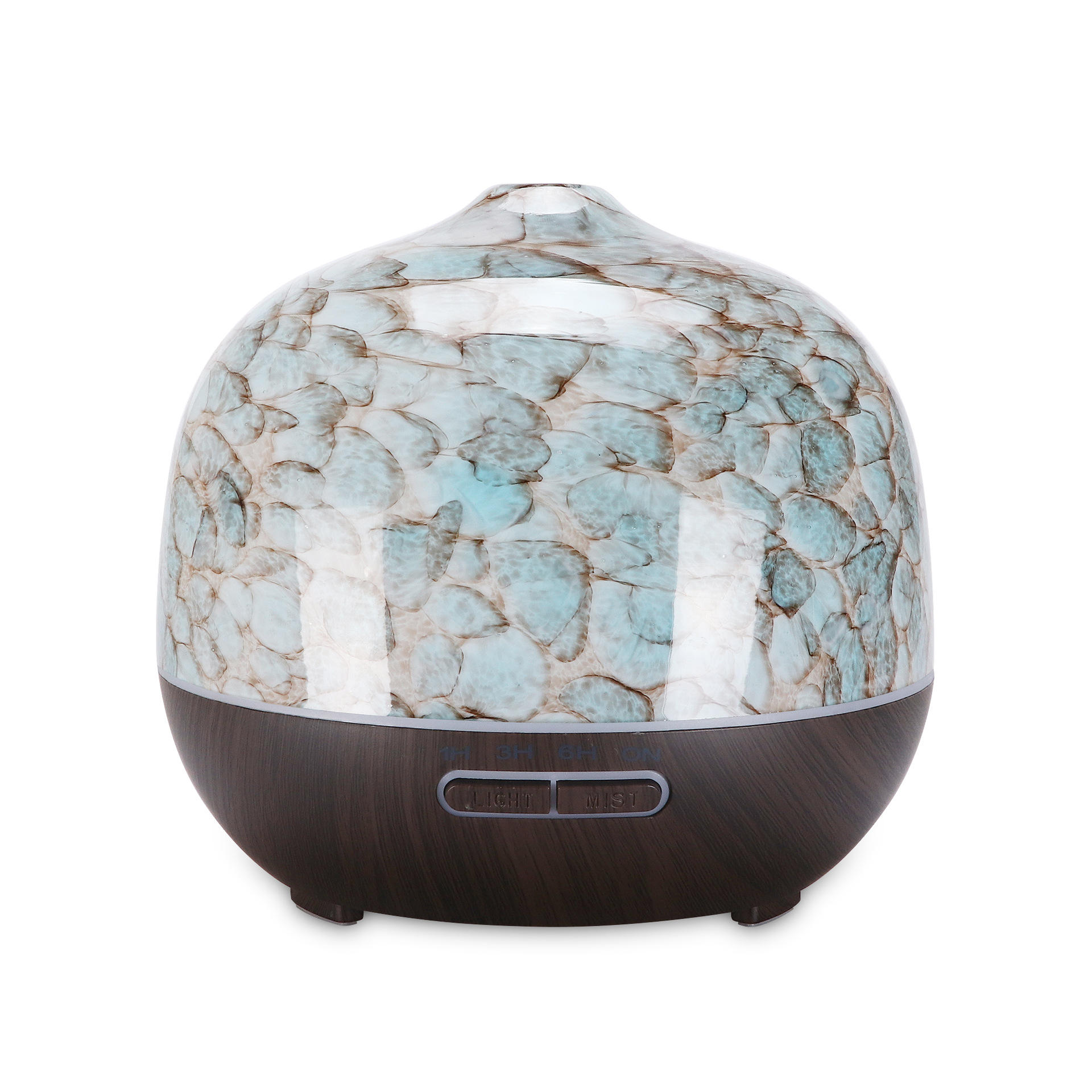 BL-235 Blue Dark Wood Grain