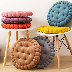 Cojín de Meditación Personalizado en Forma de Galleta, Cojín Redondo para Silla, Almohada Cuadrada para el Suelo, para Sala de Estar, Balcón, Oficina, Sofá, Yoga - Product Image 6