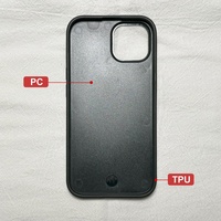 Coques de téléphone de sublimation de verre trempé vierges d'usine pour Iphone 13 14 15 pour Samsung S23 Ultra