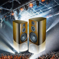 FUNINC Subwoofer passif mono professionnel de 15 pouces, 700 W, 8 ohms, de haute qualité, portable, pour intérieur/extérieur, en bois
