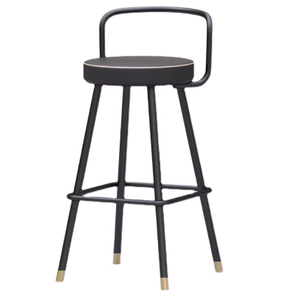 Tabourets de bar nordiques - Chaises de bar modernes et minimalistes pour salons de thé et bancs hauts de luxe léger pour bars. - Product Image 1