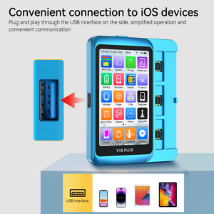 เครื่องโปรแกรมม์ JCID V1S Plus สำหรับโทรศัพท์มือถือ <span class=keywords><strong>iPhone</strong></span> 6-14 ProMax อ่าน เขียน ฟอร์แมต <span class=keywords><strong>Nand</strong></span> Flash ซ่อมหน้าจอ True Tone - Product Image 5