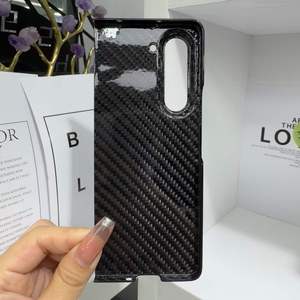 Véritable étui de téléphone portable en fibre de carbone forgé pour <span class=keywords><strong>coque</strong></span> de protection <span class=keywords><strong>z</strong></span> <span class=keywords><strong>fold</strong></span> 5 - Product Image 3