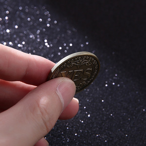 Monedas conmemorativas a granel Choice-Maker-Fichas de decisión de aleación de zinc chapadas en oro de doble cara SÍ/NO para eventos corporativos - Product Image 2