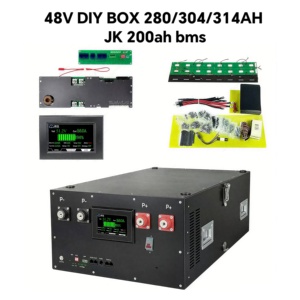 Kit de Bateria LiFePO4 <span class=keywords><strong>DIY</strong></span> 48V 16S 280Ah 304Ah 314Ah com BMS JK, Caixa de Montagem em <span class=keywords><strong>Rack</strong></span> para Armazenamento Solar - Estoque na UE - Product Image 2