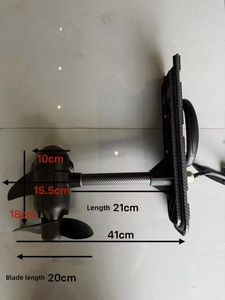 Moteur <span class=keywords><strong>électrique</strong></span> de pêche Yak Outdoors pour <span class=keywords><strong>kayak</strong></span> à <span class=keywords><strong>propulsion</strong></span> par aileron, 55 lbs de poussée, accessoire robuste pour sports nautiques en plein air - Product Image 3