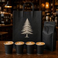 Sacs en papier kraft personnalisés en gros pour emporter, shopping, vêtements, cadeaux, aliments, avec logo