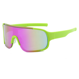 Sports Goggles <b>Black</b> <b>Frame</b> PC Lens UV400 Protection Outdoor Cycling Hiking Mountaineering Sun Protection Glasses - Product Image 3