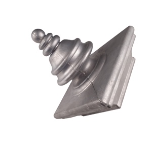 Adornos para Postes de Cerca de Jardín de 100x100 o 4x4, Marco de Metal Fundido a Presión de Aluminio, Servicio de Modelado 3D Incluido - Product Image 3