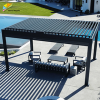 Pergola Bioclimatique Moderne en Aluminium à Lames Orientables et Gazebo de Jardin 2026 – Grande Vente, Tailles Personnalisables