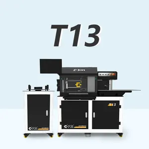 Ejon T13 3D إعلان مضاء من الألومنيوم علامة شعار التصنيع باستخدام الحاسب الآلي قناة الرسالة الانحناء آلة بقيادة مجلس مضاءة خطابات الصحافة الفرامل