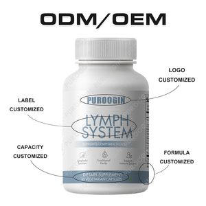 Cápsulas de apoyo linfático para adultos Suplemento de drenaje linfático para reducir la hinchazón Limpiar la linfa No para mujeres embarazadas - Product Image 4