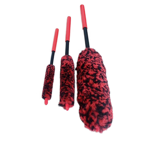 DIY Auto-Felgenbürsten mit 2 Durchmessern, Nylon-/Mikrofaserborsten, OEM anpassbar, PP-Schaft, Felgenreinigung für Autos - Product Image 5