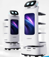 Robot de livraison autonome UBTECH L100 de qualité commerciale, recharge automatique, charge utile de 40 kg, 4G/5G/Wi-Fi pour supermarchés et commerces de détail