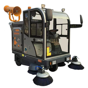 Hot Selling Floor Cleaning Machine Outdoor Street Road Ride on Auto Scrubber Mobile - Product Image 1