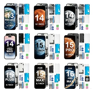 จอแสดงผล OLED แบบนิ่มขายส่งจำนวนมาก พร้อม IC แบบพกพาใ<span class=keywords><strong>น</strong></span>ตัว สำหรับ <span class=keywords><strong>iPhone</strong></span> 12-17 ซีรีส์ <span class=keywords><strong>Pro</strong></span> Plus <span class=keywords><strong>Pro</strong></span> Max 16E 17E ทัชสกรีนดิจิไทเซอร์ - Product Image 1
