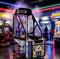 Machine de jeu d'arcade de basket-ball à monnayeur pour enfants, usage intérieur, divertissement sportif, personnalisable, appareil de jeu 1 joueur