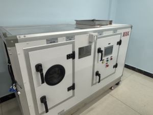 제텍스 5W 시리즈 HVAC 냉각수 냉난방 시스템 AHU 에어 핸들러 검사 도어 고속 대용량 플로어형 - Product Image 3