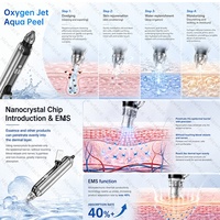 Appareil d'hydrodermabrasion professionnel NewFace 2026 pour salon et spa, machine à hydrogène et oxygène H2O2 pour le visage, masque anti-âge, machine Hydra