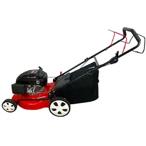 Forced Air Cooled Petrol 4 Stroke 20 inch Garden Lawn Mower Motor Máquina de corte sem fio Mão Push 4-Stroke Gasolina Lawnmower