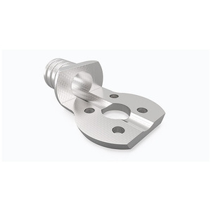 Kunden spezifischer vernickelter Trompeten kornett mundstück adapter CNC-Bearbeitungs dienste Drahte rodier fähigkeit Edelstahl-Spieler - Product Image 1