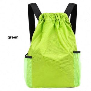 420D Waterproof Polyester/Nylon Fashion Drawstring <b>Backpack</b>-Custom Logo & Full Color Unisex Wholesale Promotional Kids Bag - Product Image 5