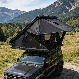 High Quality Camping Luxury <b>Car</b> Tente De Toit Voiture Hard Shell Roof Top Tent Nylon Shell Truck <b>Car</b> Rooftop Tent With Ladder - Product Image 1