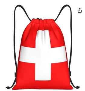 Sac à dos à cordon réglable pour le sport et la gym, motif drapeau national, collection 2026, pour femmes et hommes – Vente chaude - Product Image 6