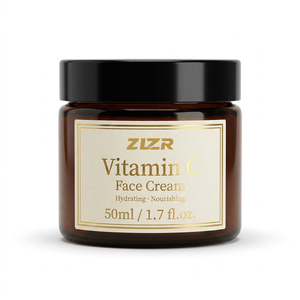 Crème hydratante pour le visage anti-âge à la vitamine C 50 ml, hydratante, raffermissante, éclaircissante, beurre de karité, jojoba - Product Image 6