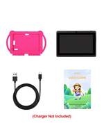 Tablette PC Android 14 7 pouces, résolution 1024x600, 2 Go + 32 Go, écran capacitif, Wi-Fi, MTK, pour enfants, usage éducatif - Ventes Flash