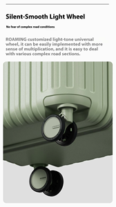 2025 công suất lớn 22/24/26/28inch du lịch Xe đẩy trường hợp mới dây kéo TSA Mật khẩu mã Vali Spinner Caster mang theo hành lý - Product Image 5