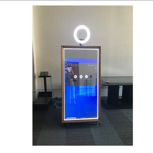 65 Inch <b>Magic</b> Mirror Photography with Camera and Printer Retro Mirror Photography Interactive Mirror - Product Image 1