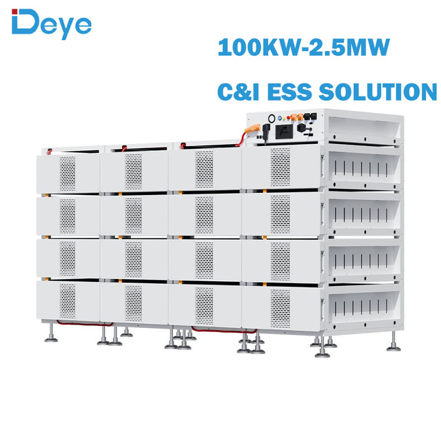 Deye ESS BOS-B New Design Lifepo4 Lithium Solar Energy Storage Battery System for C&I ESS Solution