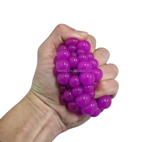 OEM Personalizzato Anti Mano Squishy Lo Stress <span class=keywords><strong>Gel</strong></span> Rilascio Uva Stress Palla Spremitura Alleviare Lo Stress Palla - Product Image 1