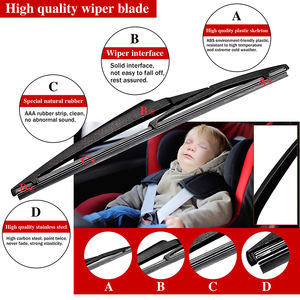 Limpiaparabrisas de coche, ventana trasera, limpiaparabrisas para <span class=keywords><strong>Honda</strong></span> Element Hatchback 305 mm 2006-2021, accesorios para automóviles - Product Image 4