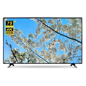 Televisor Inteligente de Fábrica OEM de China, Televisor Inteligente de 75 Pulgadas de la Mejor Calidad, Televisor HD 4K de 75, 85 y 100 Pulgadas, Televisor Inteligente de Pantalla Plana - Product Image 1