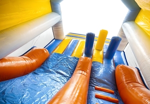 <span class=keywords><strong>Castillo</strong></span> Inflable Personalizable con Temática de Circo, con Tobogán Ancho y Techo, Área de Juegos para Niños y Adultos, para Uso en Parques o en Casa - Product Image 2