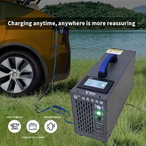 Estación de Carga Portátil para Vehículos Eléctricos, 200-1000V, 7kW, 15kW, 30kW, Carga CC, con Ruedas, Control por Aplicación Móvil - Product Image 3