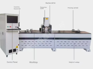 Máquina CNC para perforar cerraduras de puertas, abridor de cerraduras, ranuradora, máquina de perforación de cerraduras - Product Image 6